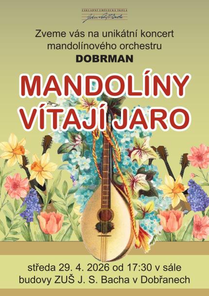 Plakát - Dobřanské mandolíny