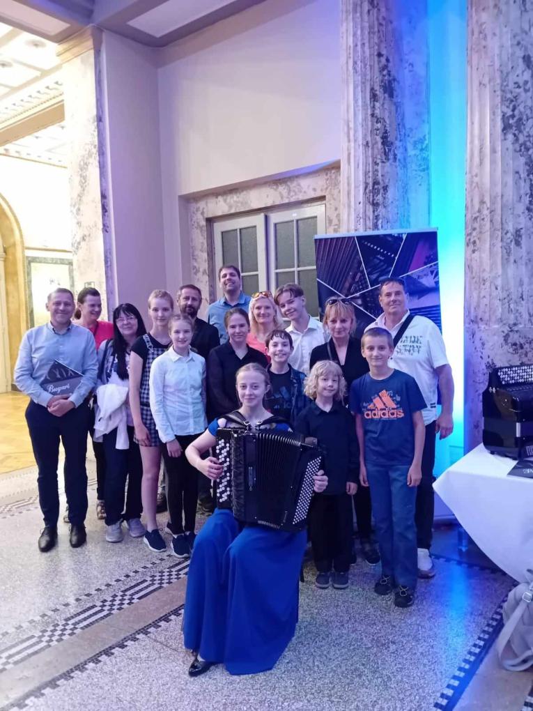 Foto společné - akordeon