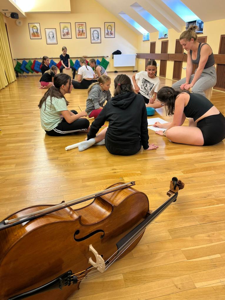 Taneční obor  - foto z&nbsp;workshopu