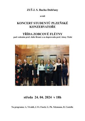 Koncert studentů plzeňské konzervatoře  1